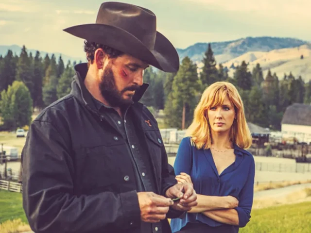 Cole Hauser e Kelly Reilly em Yellowstone