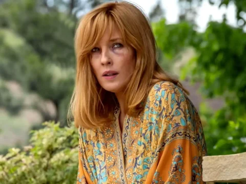 Kelly Reilly em cena de Yellowstone