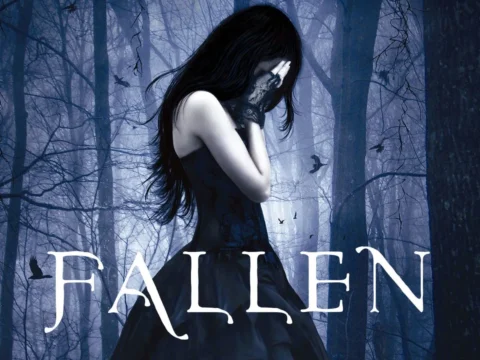 Capa do volume 1 da saga literária Fallen Capa do volume 1 da saga literária Fallen