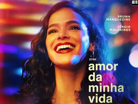 Bruna Marquezine em cartaz da série Amor da Minha Vida Bruna Marquezine em cartaz da série Amor da Minha Vida