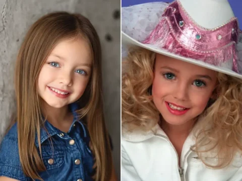 Emily Mitchell (à esq.) será JonBenét Ramsey em novo true crime Emily Mitchell (à esq.) será JonBenét Ramsey em novo true crime