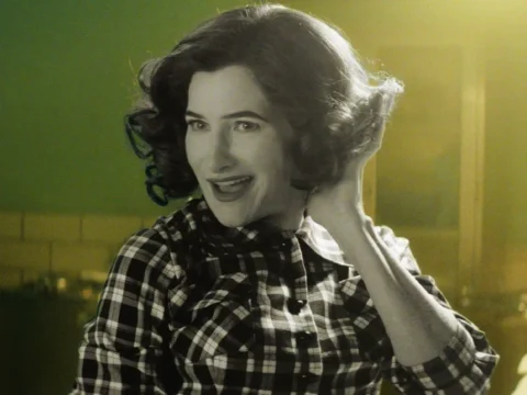 Kathryn Hahn na série Agatha Desde Sempre Kathryn Hahn na série Agatha Desde Sempre