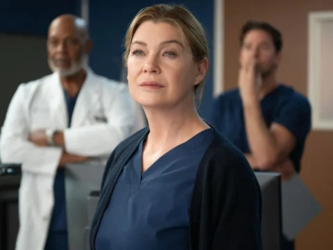 Ellen Pompeo na 21ª temporada de Grey's Anatomy Ellen Pompeo na 21ª temporada de Grey's Anatomy