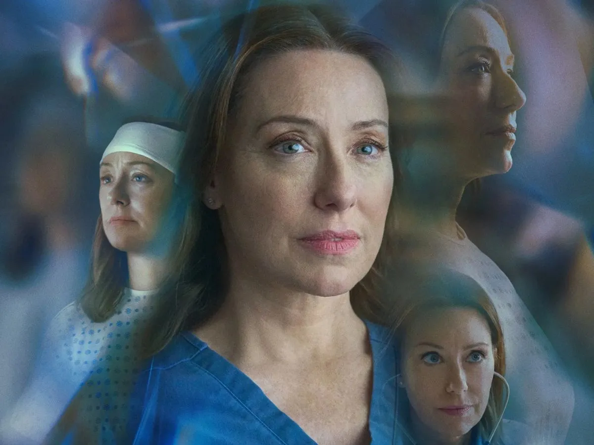 Molly Parker em cartaz da série Doc