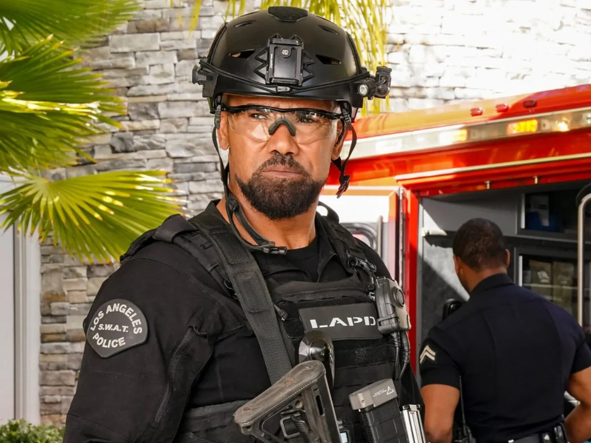 Shemar Moore em cena de Swat
