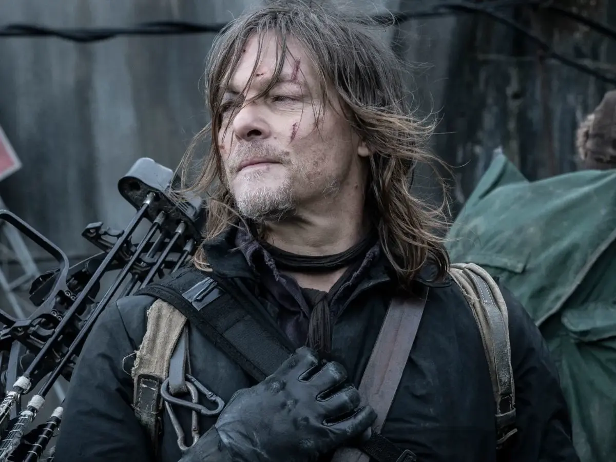 Norman Reedus em cena de Daryl Dixon