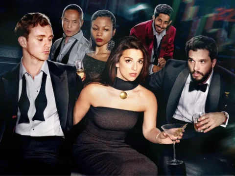 Elenco de Industry em pôster da 3ª temporada Elenco de Industry em pôster da 3ª temporada