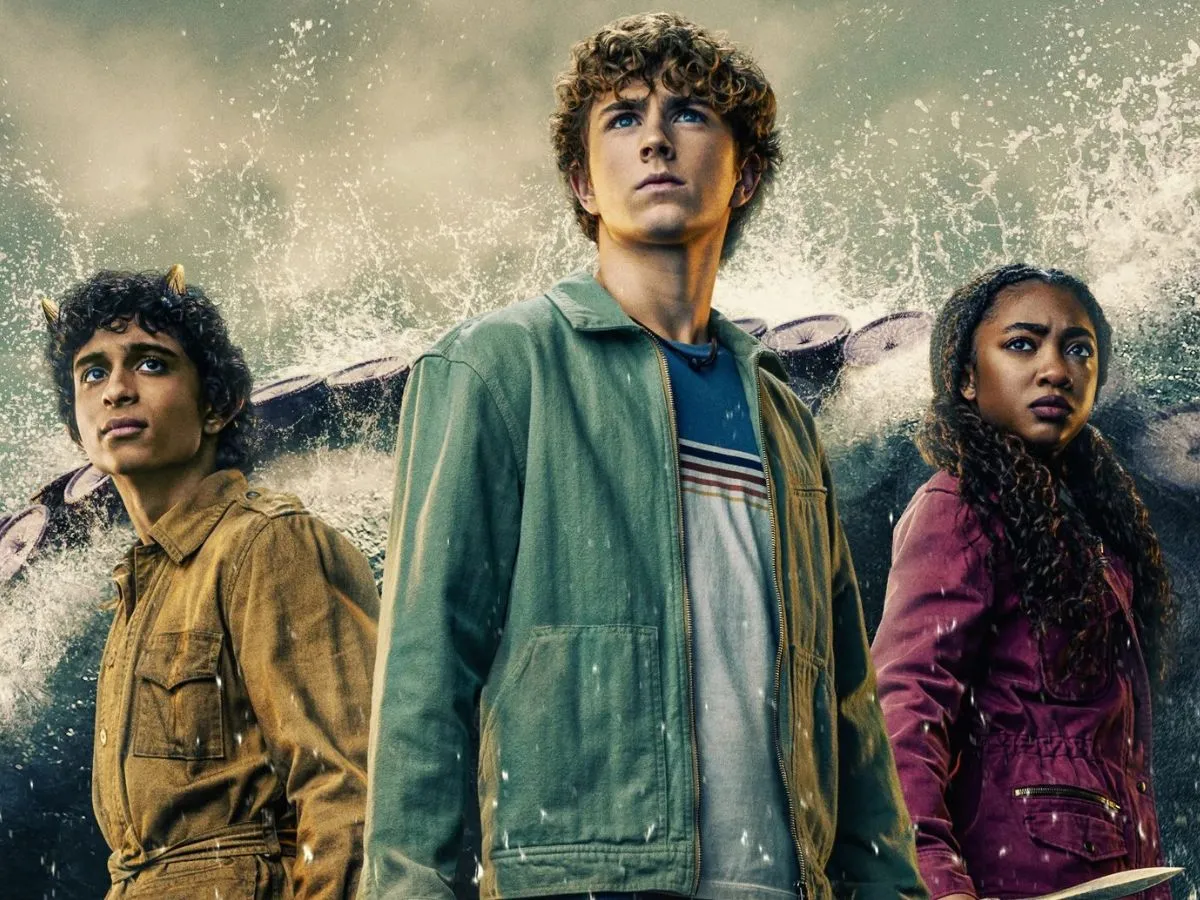 Elenco de Percy Jackson em pôster da 2ª temporada