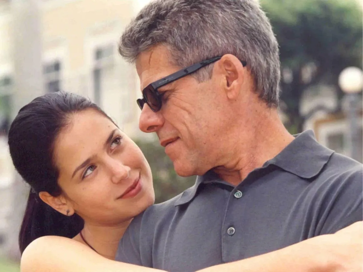 Mel Lisboa com José Mayer em Presença de Anita