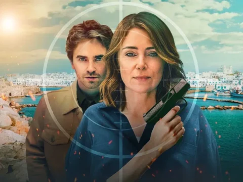 Freddie Highmore com Keeley Hawes em pôster de The Assassin Freddie Highmore com Keeley Hawes em pôster de The Assassin