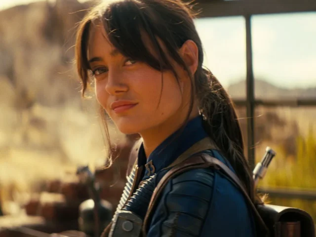 Ella Purnell em cena de Fallout Ella Purnell em cena de Fallout