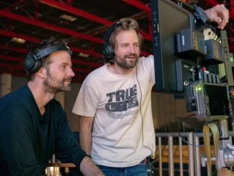 Os Irmãos Duffer nos bastidores de Stranger Things; Paramount é o novo lar Os Irmãos Duffer nos bastidores de Stranger Things; Paramount é o novo lar