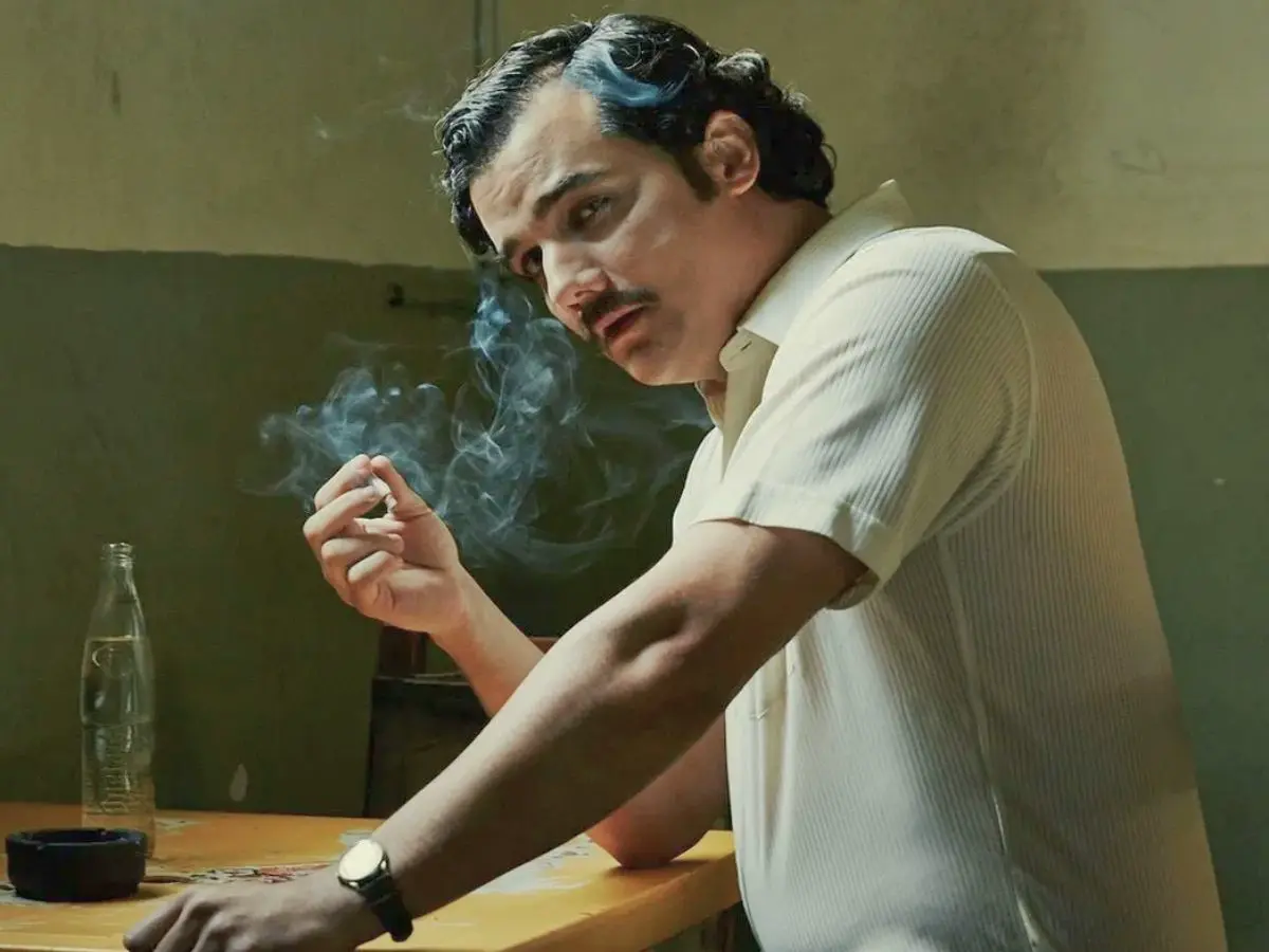 Wagner Moura como Pablo Escobar em Narcos