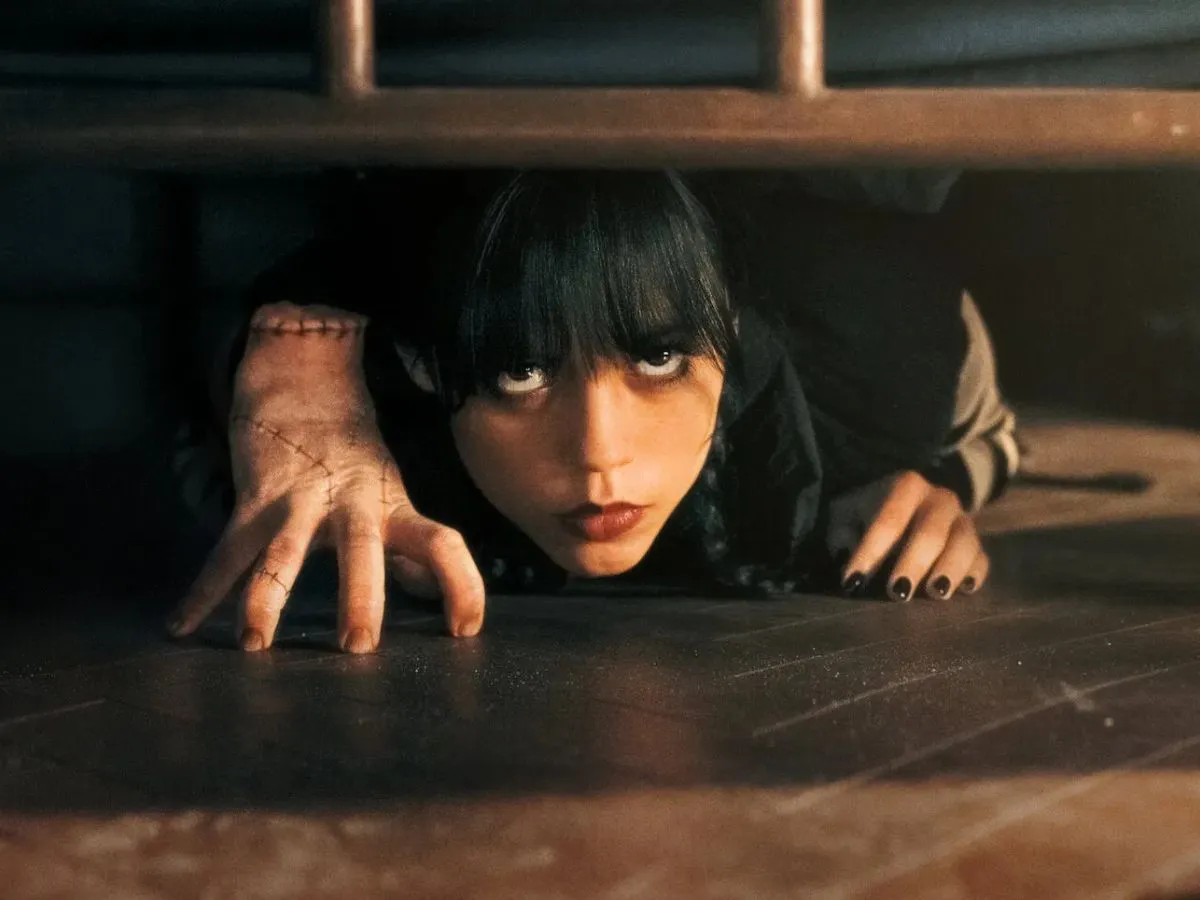 Jenna Ortega na 1ª temporada de Wandinha