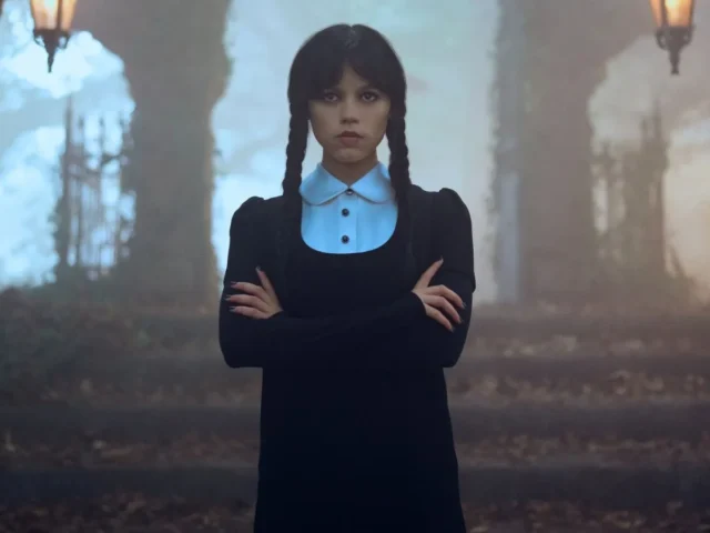 Jenna Ortega em Wandinha