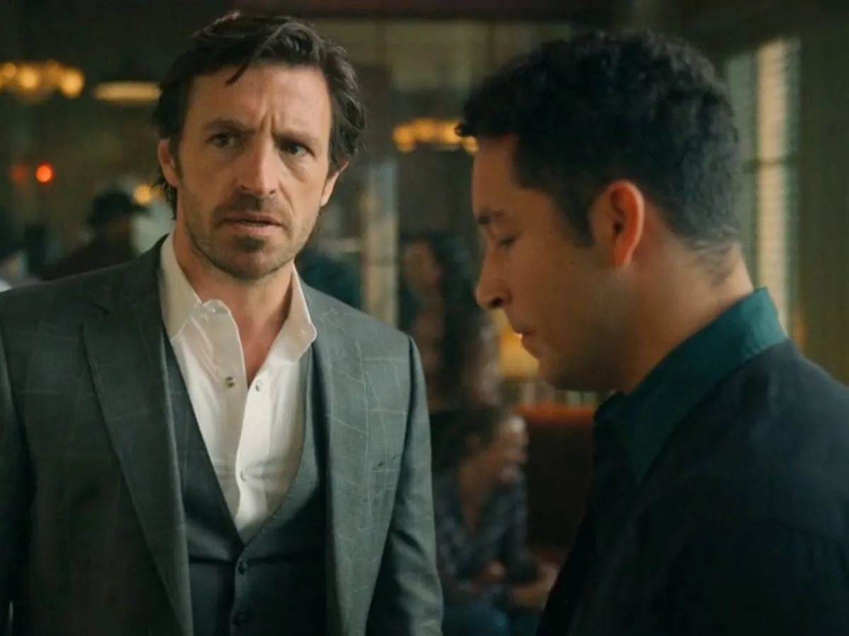 Eoin Macken (à esq.) com Andrew Liner em Ransom Canyon