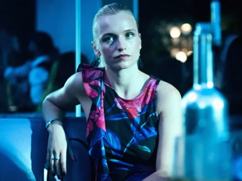 Clara Dessau em cena da série A Agente Clara Dessau em cena da série A Agente