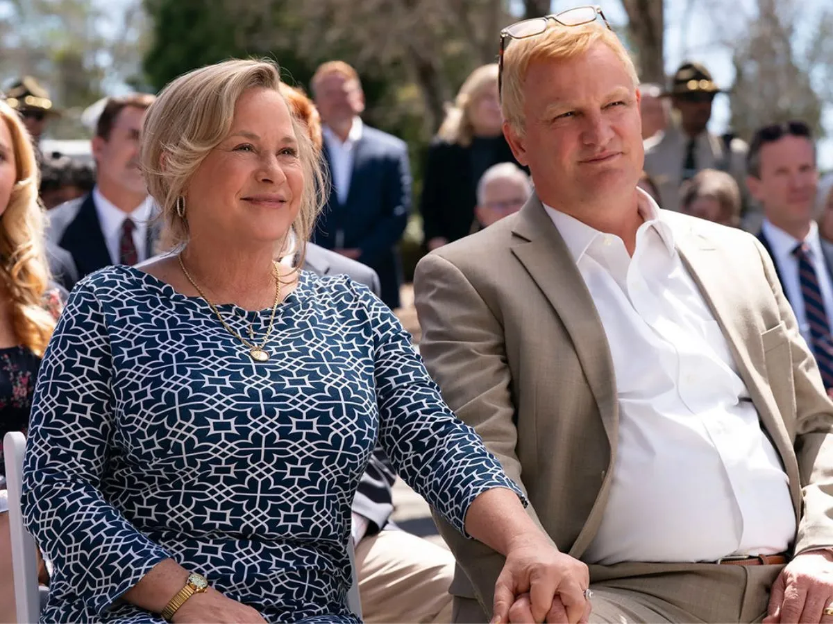 Patricia Arquette com Jason Clarke em Crimes de uma Dinastia