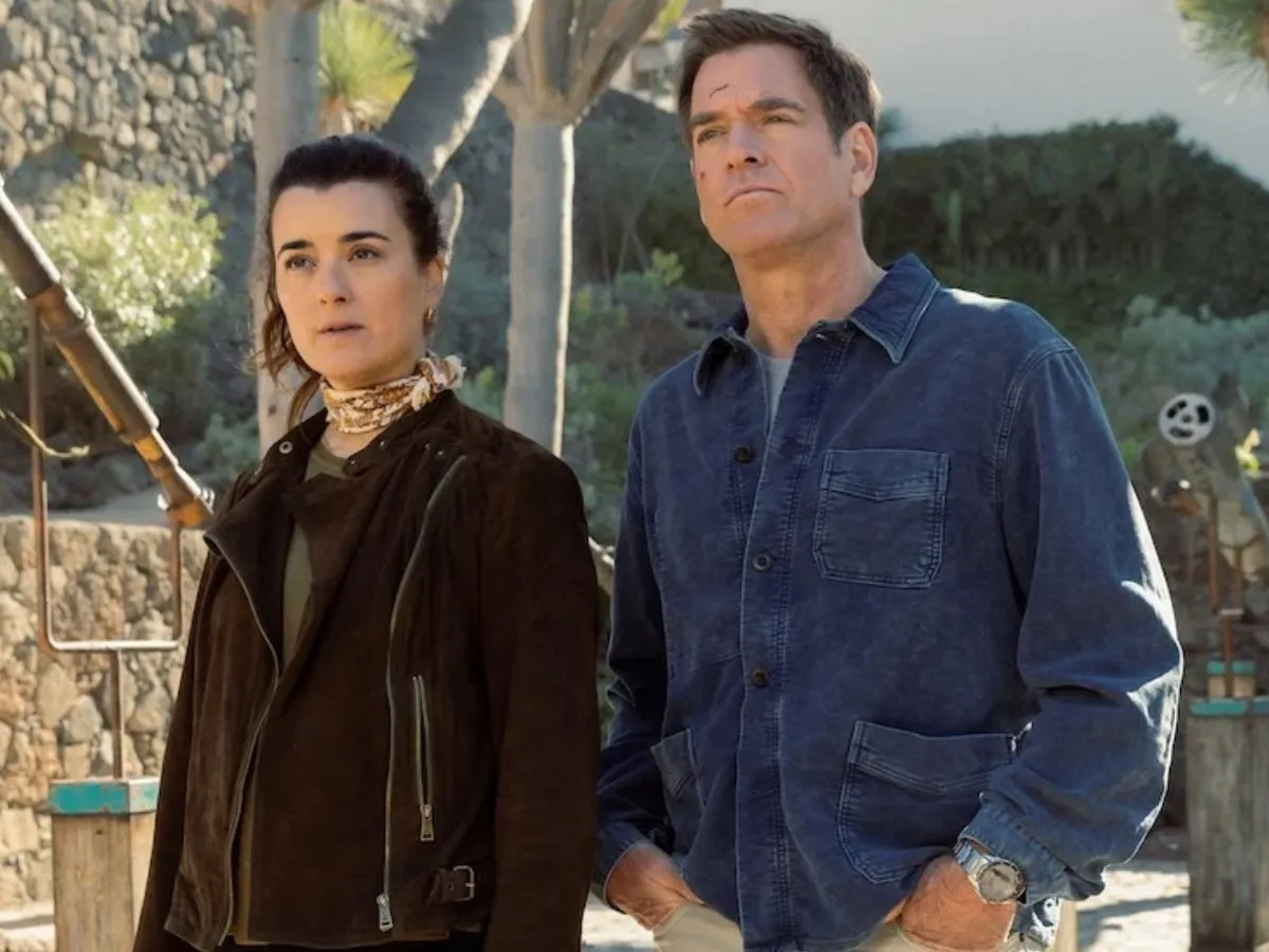 Cote de Pablo com Michael Weatherly em NCIS: Tony & Ziva