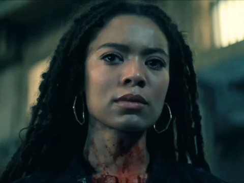 Jaz Sinclair no final da 2ª temporada de Gen V Jaz Sinclair no final da 2ª temporada de Gen V