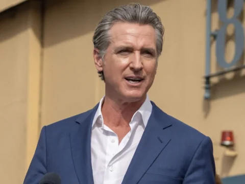 Gavin Newsom, governador da Califórnia Gavin Newsom, governador da Califórnia