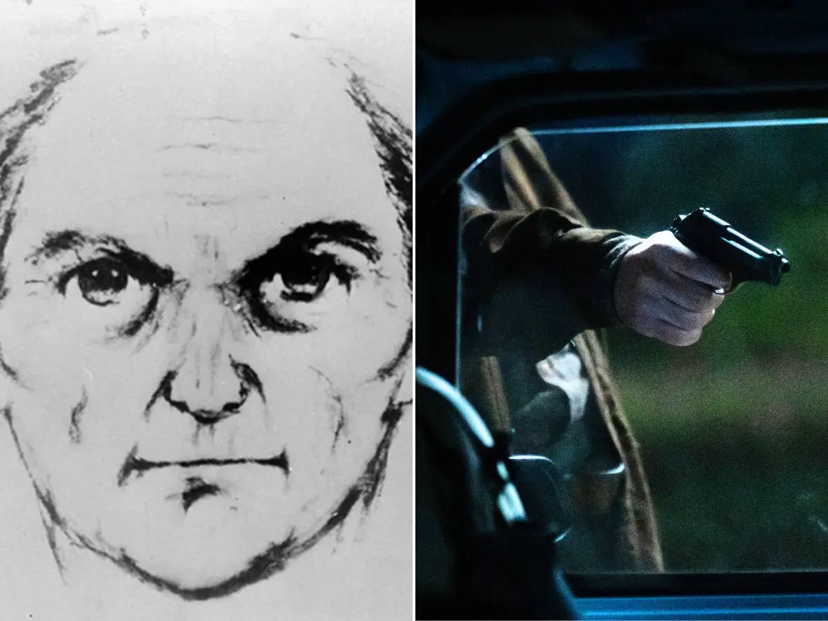 Retrato falado feito pela polícia italiana do Monstro de Florença