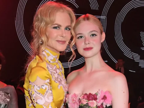 Nicole Kidman com Elle Fanning Nicole Kidman com Elle Fanning
