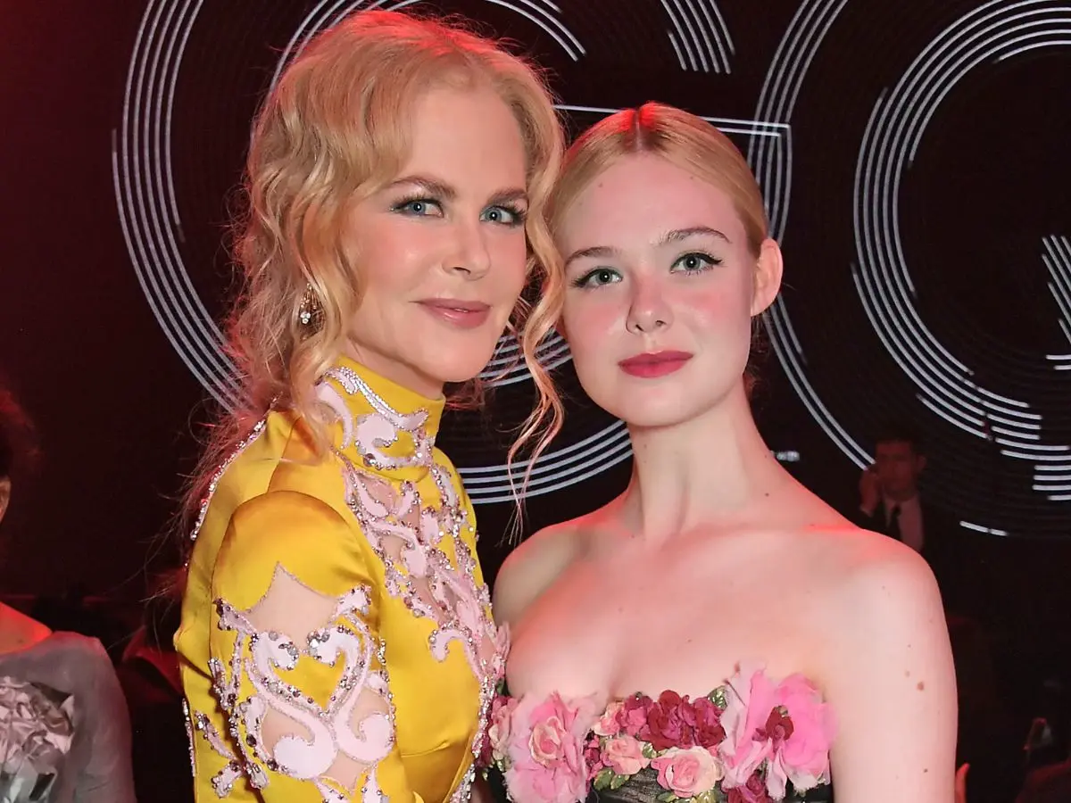 Nicole Kidman com Elle Fanning