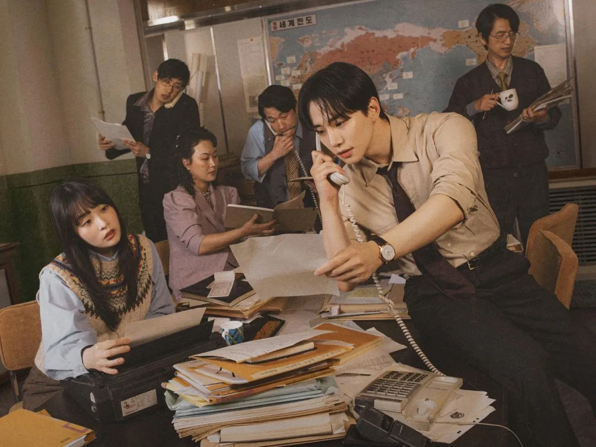 Pôster do k-drama Typhoon Family