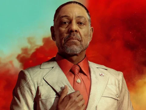 Giancarlo Esposito em cartaz de Far Cry 6