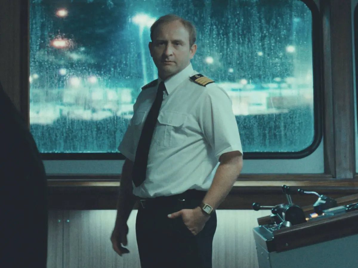 Cena da minissérie O Naufrágio de Heweliusz