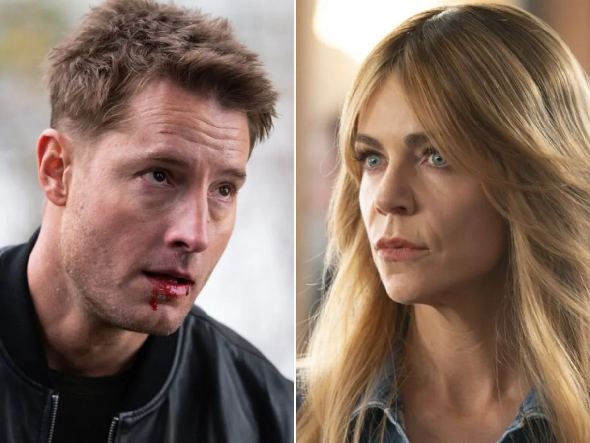 Justin Hartley em O Rastreador; Kaitlin Olson em Uma Mente Excepcional