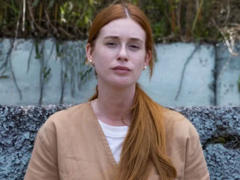 Marina Ruy Barbosa na pele de Suzane von Richthofen em Tremembé Marina Ruy Barbosa na pele de Suzane von Richthofen em Tremembé