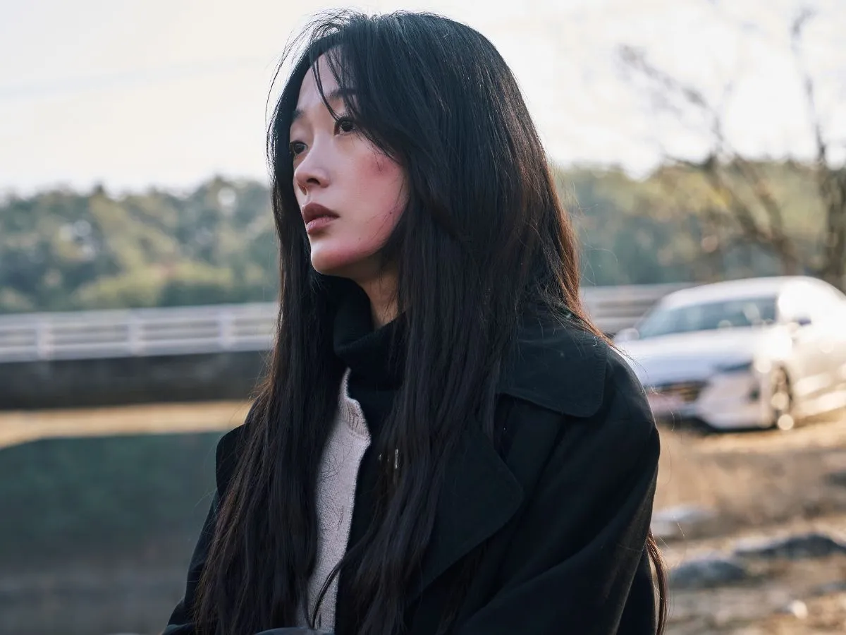 Lee You-mi em cena de Você Estava Lá