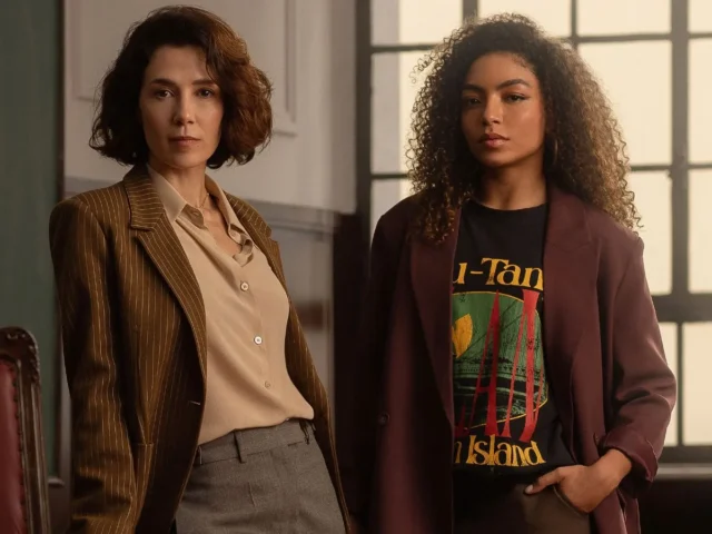 Marjorie Estiano e Any Gabrielly em promo de Habeas Corpus