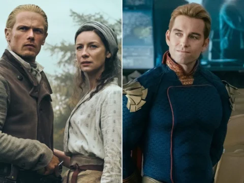 Cenas das s&eacute;ries Outlander e The Boys