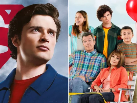 Cartazes de Smallville e The Middle