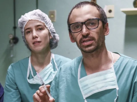 Marjorie Estiano e Julio Andrade em Sob Press&atilde;o