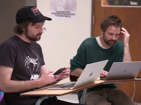 Os irm&atilde;os Duffer nos bastidores de Stranger Things 5