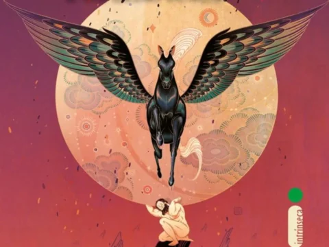 Capa do livro A Maldi&ccedil;&atilde;o do Tit&atilde;, da saga Percy Jackson