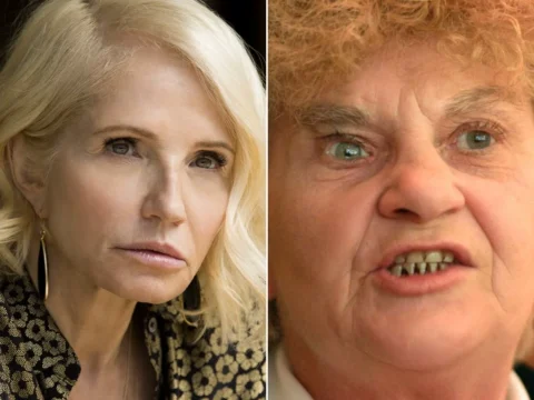 Na s&eacute;rie Animal Kingdom, Ellen Barkin (&agrave; esq.) vive personagem inspirada em Kath Pettingill