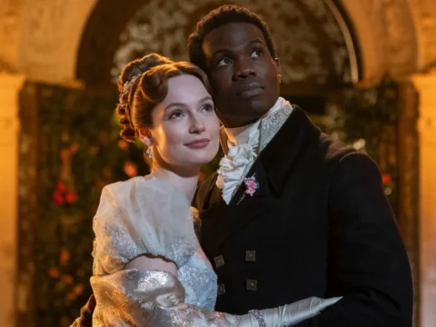 Hannah Dodd e Victor Alli na 4&ordf; temporada de Bridgerton