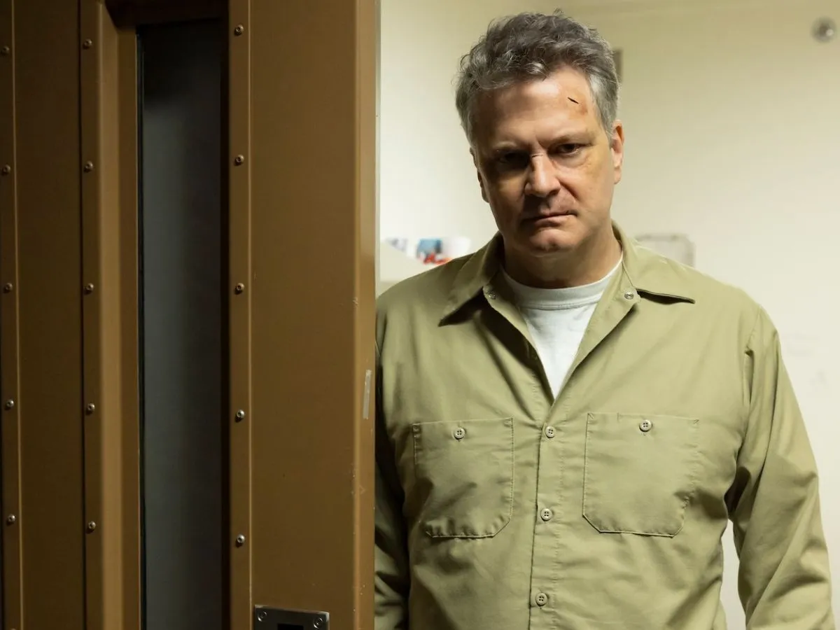 Colin Firth na minissérie A Escada