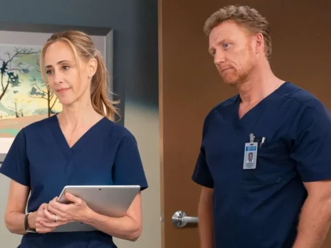 Kim Raver e Kevin McKidd em Grey's Anatomy