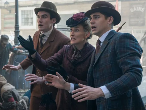 Cena da s&eacute;rie Jovem Sherlock