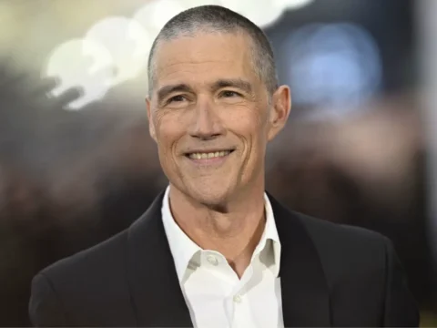 Matthew Fox durante evento da s&eacute;rie The Madison
