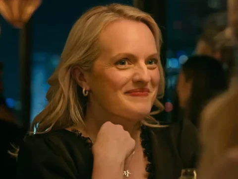 Elisabeth Moss na s&eacute;rie Mulheres Imperfeitas