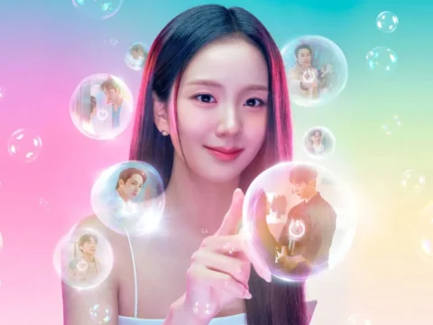 Jisoo em p&ocirc;ster do k-drama Namorado por Assinatura