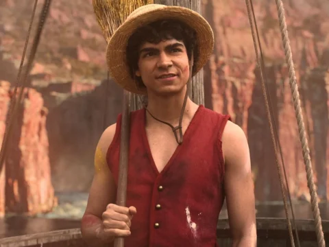 I&ntilde;aki Godoy em cena de One Piece