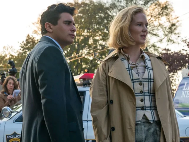 Jake Cannavale com Rosy McEwen em Scarpetta